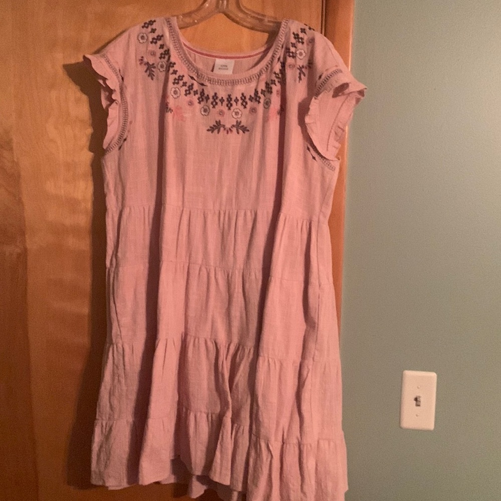 Embroidered Knox Rose dress